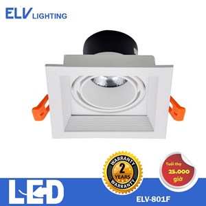 ĐÈN LED ÂM TRẦN LED ELV-801F